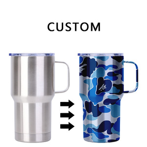 30oz stainless steel beer mug double wall bpa-free stainless steel <b>cups</b> leak-proof seal with lid <b>reusable</b> custom beer mug - Product Image 3