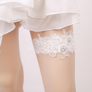 Ben <span class=keywords><strong>Sposa</strong></span> Elastico Bianco Giarrettiera Da <span class=keywords><strong>Sposa</strong></span> in Pizzo Per La <span class=keywords><strong>Sposa</strong></span> - Product Image 2