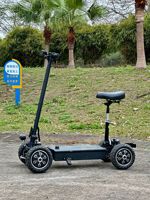 Chariot arrière à 4 roues pour scooter électrique, véhicule électrique, voiturette de golf, personnalisable