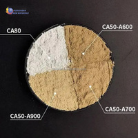Ciment d'aluminate de calcium CA50 CA60 CA70 au meilleur prix, ciment-fibre ignifuge de Chine