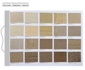 Cách âm tự nhiên hình nền Linen nút chai sisal lụa vải cỏ không dệt dệt tường Giấy wallcoverings cho khách sạn nhà phòng ngủ