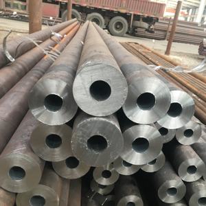 Tubo de Acero sin Costura ASTM A283 T91 P91 P22 A355 4130 42CrMo 15CrMo, Tubería de Aleación de Carbono ST37 C45 SCH40 A106 Gr.B A53 para Uso en Calderas - Product Image 2