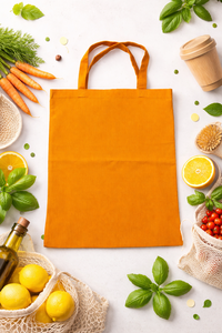 Sac fourre-tout en coton vierge en gros, impression de logo personnalisé, sac de courses en coton naturel, usage promotionnel - Product Image 6