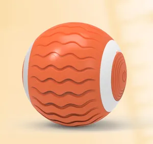 インタラクティブドッグボールスマートドッグボール面白い自動ローリングボールトレーニング自己移動ゲームペットチューおもちゃ