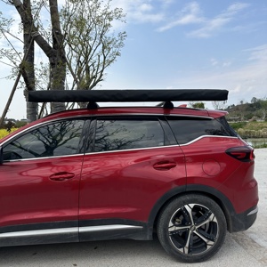 Güçlü alüminyum geri çekilebilir açık yan araba üst raf çatı tente çadır kategori - Product Image 1