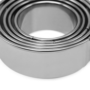 Moule à biscuits rond en acier inoxydable Syh323 en gros, outil de découpe pour pâte à dumpling, outils de pâtisserie DIY, ustensile de cuisine - Product Image 6