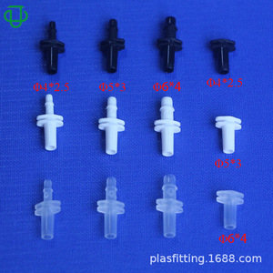 Conectores y enchufes de plástico PP para tuberías de inyección de tinta de 4, 5 y 6 mm, tipo Pagoda de conexión rápida - Product Image 1