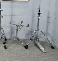 Factory Direct Chrome Drum Set Snare Drum Stand-Adjustable Heavy Duty Stainless Steel Tripod Stand 25mm Tube Diameter for