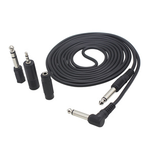 อะแดปเตอร์<span class=keywords><strong>เพลง</strong></span>เบสเปียโน6.5/3.5mm, สายเชื่อมต่อสัญญาณเสียงสเตอริโอสายเครื่องดนตรีเสียงต่ำสายกีตาร์ไฟฟ้า - Product Image 4