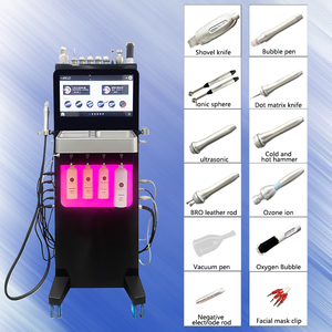 Máquina Profesional de Microdermoabrasión Facial con Oxígeno 12 en 1 de Acero Inoxidable con Cuidado de Labios para Salones de Belleza - Product Image 2