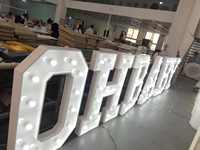 Lettres lumineuses LED personnalisées de 4 pieds, lettres lumineuses, enseignes lumineuses, lettres de fête, lettres de mariage, enseigne lumineuse Mr & Mrs