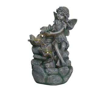 <span class=keywords><strong>Fontana</strong></span> d'Acqua con Angioletti, Ornamento per Decorazione del Giardino, Bestseller - Product Image 1