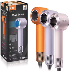 Sèche-cheveux exclusif transfrontalier 1300W à moteur AC, air chaud/froid, 3 vitesses, avec protection contre la surchauffe, pour usage domestique/hôtelier/voyage/salon - Product Image 5