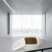 Panneau en fibre douce 100% sans formaldéhyde E0, désodorisant et purificateur d'air, résistant à l'humidité, première classe pour une utilisation en intérieur
