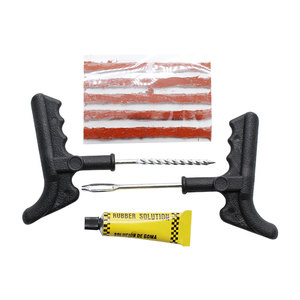 Kit di Riparazione Pneumatici per Auto, Kit di Toppe per Pneumatici, Corde di Emergenza per Forature di Auto, Moto, Camion, Trattori e Rimorchi - Product Image 6