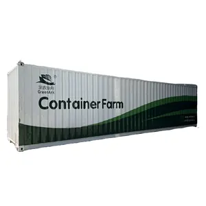 Voedergrasteeltsystemen 40ft Verticale Hydroponische Containervoermachine