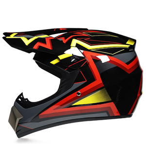 Casque de motocross DOT en gros d'usine, léger en ABS, pour <span class=keywords><strong>moto</strong></span> tout-terrain adulte, MX, VTT, Dirt Bike, avec logo et graphique personnalisés - Product Image 2
