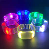 Pulsera LED RFID NFC de Silicona con Diamantes, Control Remoto para Eventos y Conciertos