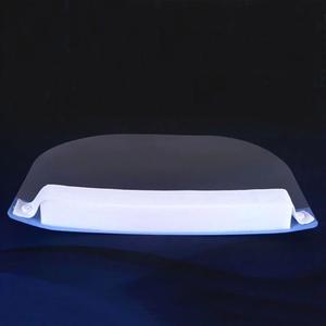 Protector Facial Médico 33x22cm, Protección Facial Completa, Antisalpicaduras, Antipolvo, Uso para Adultos, Desechable, Transparente - Product Image 5