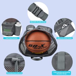 Muestra Gratis, Mochila Grande Unisex para Adultos, Bolsa de Natación para Niños, Mochila Impermeable para Nadadores, Malla Negra, las Mejores Bolsas de Natación para Nadadores - Product Image 4