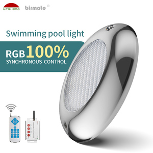 18W IP68 Estructura Impermeable <span class=keywords><strong>Control</strong></span> sincrónico LED Montado en la pared Luz de natación - Product Image 1