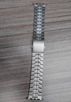 Accessoires pour bracelets de montre intelligente en titane pur de grade 2 pour bracelets intelligents pour Apple Watch