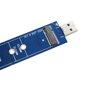 Адаптер SSD M2 к USB <span class=keywords><strong>M</strong></span>.2 к USB-адаптеру B Ключ <span class=keywords><strong>M</strong></span>.2 SATA протокол SSD адаптер NGFF к USB 3,0 SSD карта для 2230 2242 2260 2280 м2 - Product Image 2