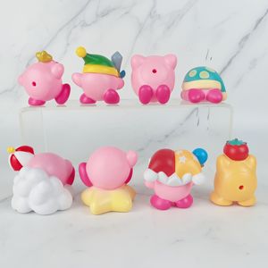Figura de Acción de Kirby de PVC, 8 Estilos, Juguete para Decoración de Coche, Decoración de Pasteles, Accesorio de Personaje de Dibujos Animados - Product Image 5