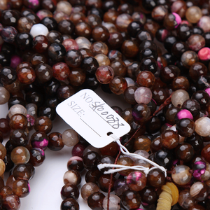 Vente en gros de 2044 perles de pierres précieuses en vrac, pierres de lune arc-en-ciel naturelles, agate bleue et minéraux polis, 3 mm/8 mm de hauteur, différentes couleurs - Product Image 5