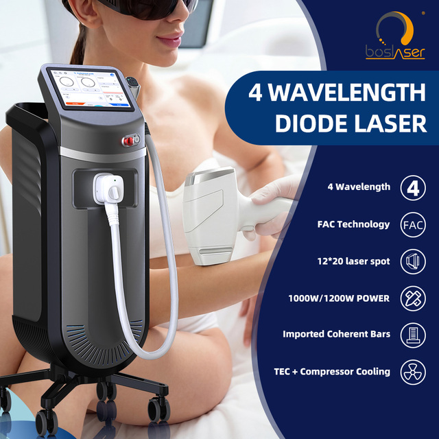 Professional Medical Aesthetic Laser Hair Removal Machine 1200W 1000W Diodo Clinic Professional Lazer Hair Removal Machine