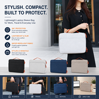 Sac de transport pour ordinateur portable 15,6 pouces, étanche, en stock usine, pochette, housse, sac fourre-tout, sac à main