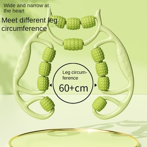 Rodillo de espuma para masaje de piernas delgadas con anillo de sujeción, masajeador de relajación para yoga y estiramiento de 12 músculos, categoría de producto: rodillos de espuma - Product Image 3