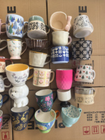JIUWANG – Vente en gros de mugs colorés en céramique, porcelaine et grès, au parcours de la tonne