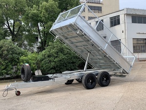 <span class=keywords><strong>Remolque</strong></span> de camión estándar australiano WMI, <span class=keywords><strong>remolque</strong></span> volquete <span class=keywords><strong>basculante</strong></span> hidráulico <span class=keywords><strong>con</strong></span> freno eléctrico de doble eje - Product Image 5