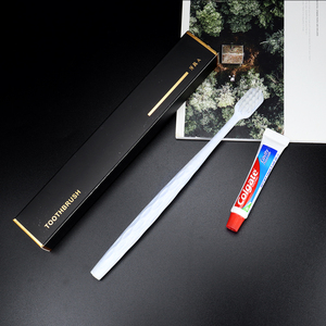 Bộ dụng cụ nha khoa dùng một lần chất lượng cao Ecoway gồm bàn chải đánh răng nhựa và kem đánh răng Colgate 5ml dành cho tiện nghi khách sạn - Product Image 5