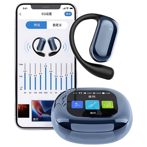 Audífonos YYK-Q16s Pro OWS con Pantalla Táctil LCD a Todo Color y 7 Efectos de Sonido, Audífonos Deportivos Intrauditivos con Tecnología Air Open Ear, Yyk-q - Product Image 1