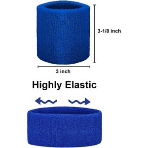 TopTie, 12 Uds., muñequeras deportivas para mujer, bandas para el sudor atléticas para fútbol, tenis, correr, muñequeras deportivas para el sudor de los hombres - Product Image 4