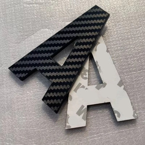 Anh xe tấm giấy phép tùy chỉnh hình dạng và kích thước chữ cái và số Acrylic chữ Acrylic số - Product Image 5