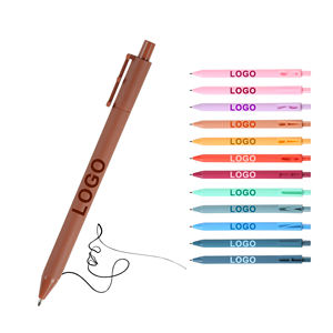 Bolígrafo Retráctil de Plástico Multicolor Promocional al por Mayor con Logotipo Personalizado Impreso, Bolígrafo Publicitario de Regalo - Product Image 1