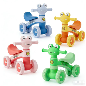 Günstiges Laufrad ohne Pedale für Kinder, Spielzeug-Slider für Kleinkinder, 4-Rad <span class=keywords><strong>Mini</strong></span>-Laufrad für Babys - Product Image 1