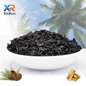 Karbon Aktif Granular Tempurung Kelapa 6-12 Mush 800-1600 Iodine Value untuk Ekstraksi dan Pemulihan Emas, Bahan Kimia Kertas, ISO9001 - Product Image 1