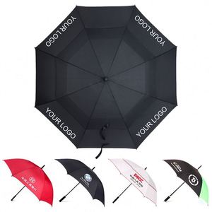 Parapluie personnel en gros, parapluie de luxe coupe-vent à grands motifs, parapluie de golf promotionnel personnalisé avec logo sur mesure - Product Image 1