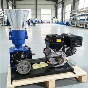 Máquina de Pellets para Alimento de Pollo a Gasolina, Molino Portátil de Alimento para Aves de Corral para Pequeñas Granjas, 50-300 kg/h, Alta Eficiencia - Product Image 1