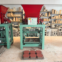 Máquina para Hacer Ladrillos Tipo 4-35 de Bajo Consumo, Silenciosa, Fácil de Operar y de Mantener, Máquina para Hacer Bloques de Hormigón Espumado