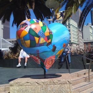 Escultura <span class=keywords><strong>de</strong></span> Corazón <span class=keywords><strong>de</strong></span> Resina y Fibra <span class=keywords><strong>de</strong></span> Vidrio <span class=keywords><strong>de</strong></span> Gran Tamaño para Decoración Exterior Personalizada - Product Image 2