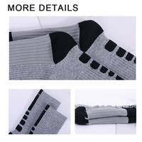 Chaussettes de Sport Personnalisées Professionnelles de Basketball, Rembourrées, Mi-Mollet, pour Jeunes et Adultes