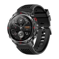 Montre connectée GPS OEM HT37 1,46'' IPS 540 mAh avec appels Bluetooth, moniteur de fréquence cardiaque et SpO2 pour projets de santé et de sport