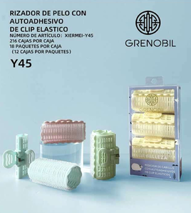 Bigodini per capelli Grenobil, 3 pezzi, senza calore, con elastico autoadesivo trasparente per lo styling dei capelli - Product Image 3