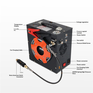 Electric <b>Portable</b> <b>Air</b> <b>Compressor</b> with Compact Design for Automotive Maintenance - Product Image 3