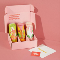Dossiers écologiques recyclables en carton ivoire avec pelliculage mat, revêtement UV personnalisé, design portable haut de gamme, éponge de gaufrage cosmétique